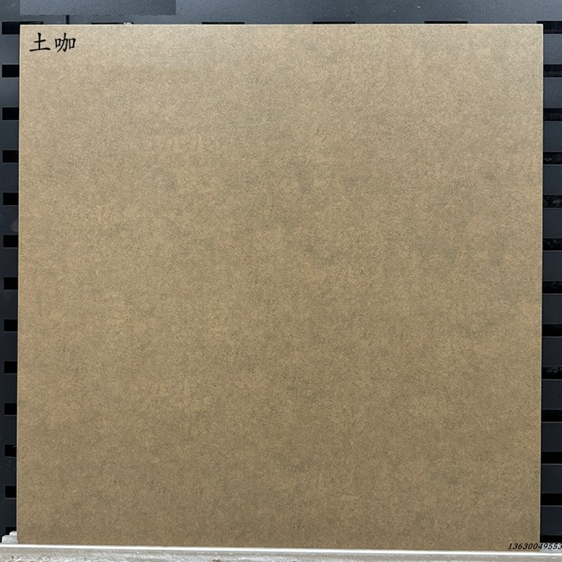 咖啡色复古瓷砖800x800客厅商场棕色仿L古砖火锅店餐厅防滑地板砖