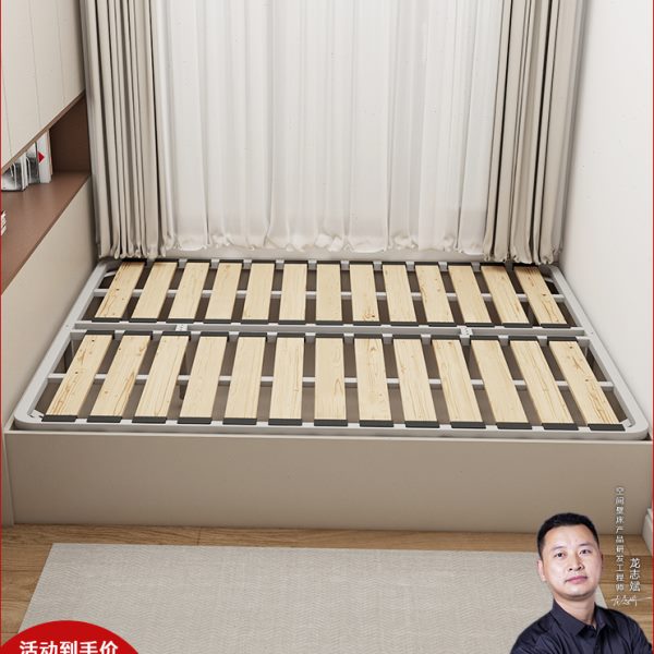 榻榻米专用排骨架床架加密实木1.8米上翻床骨架1.5龙骨架钢架定制