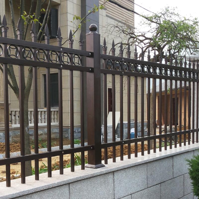 锌钢铁艺护栏围栏室外阳台镀锌栏杆围墙花园铝合金别墅庭院门栅栏