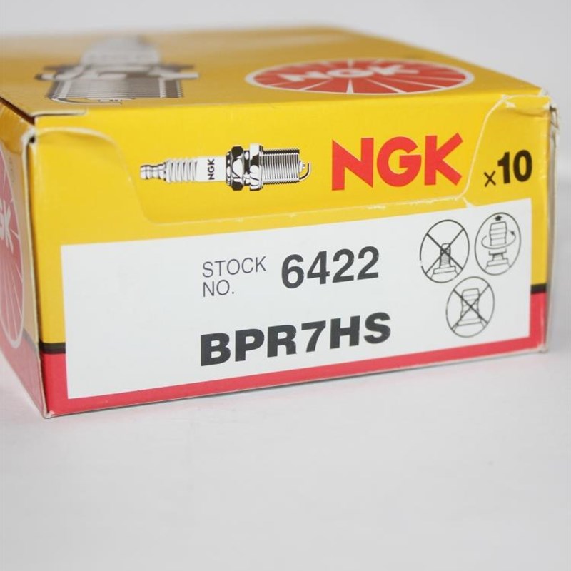 两冲程船外机航凯巨索汽艇冲锋舟海摩托艇用NGK火花塞BPR7HS 6422
