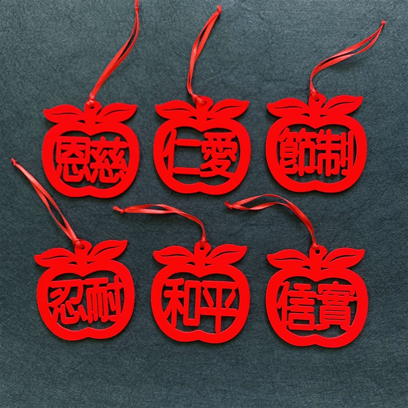新年春节喜庆绒布小挂件居家盆景装饰用品圣诞节送人小礼物礼品