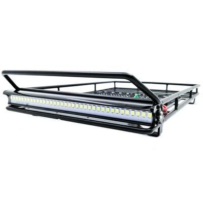 1比10仿真攀爬车行李架 SCX10 TRX4 D90 TF2  通用款行李架