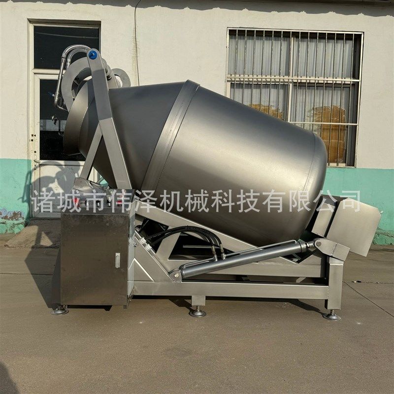 商用丸子肉类真空倾斜滚揉机全自动上料滚揉机生产线大型滚揉机,清洗/食品/商业设备,肉制品加工设备,淘宝优惠券,粉丝福利购,淘宝优惠卷
