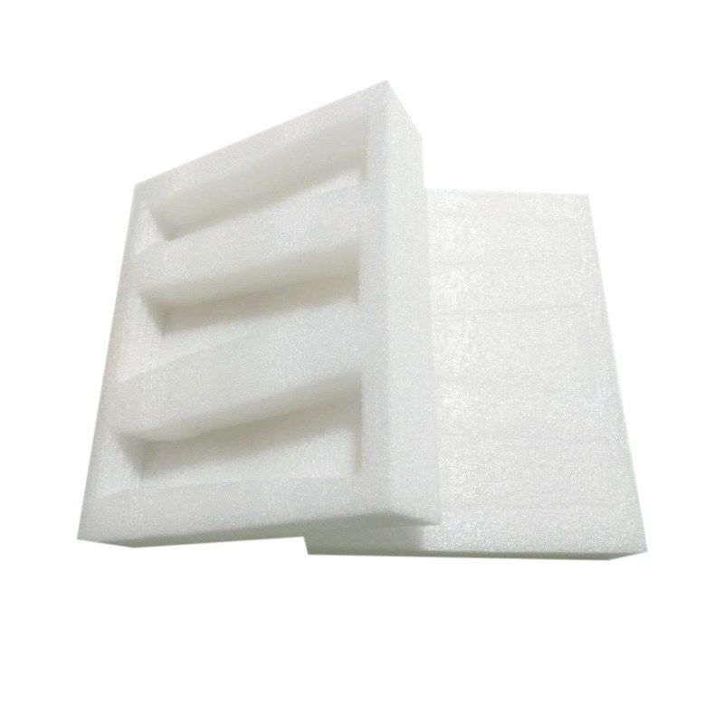 白色现货珍珠棉板 EPE珍珠棉异形防震 珍珠棉泡沫快递填充泡棉片