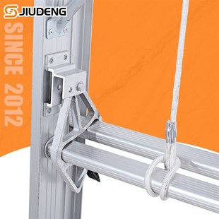 7.2m Aluminum extendable extension 12m ladder