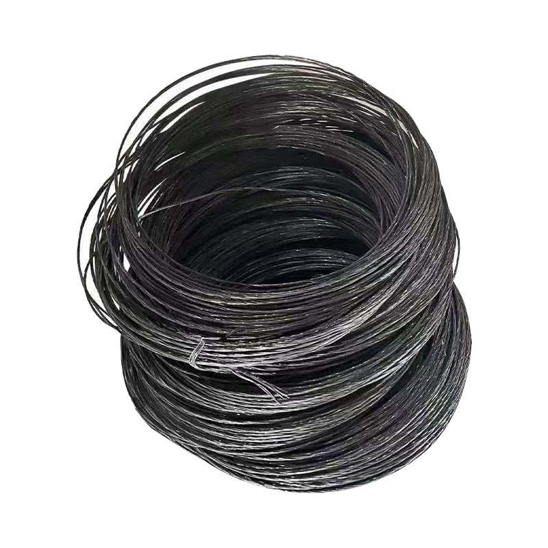 黑色合股退火铁丝多股合股丝缠绕丝退火丝建筑工程圆盘黑铁丝厂家