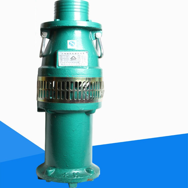 厂家供应杭州人民三相油浸式QY65-7-2.2kw潜水电泵 口径100mm