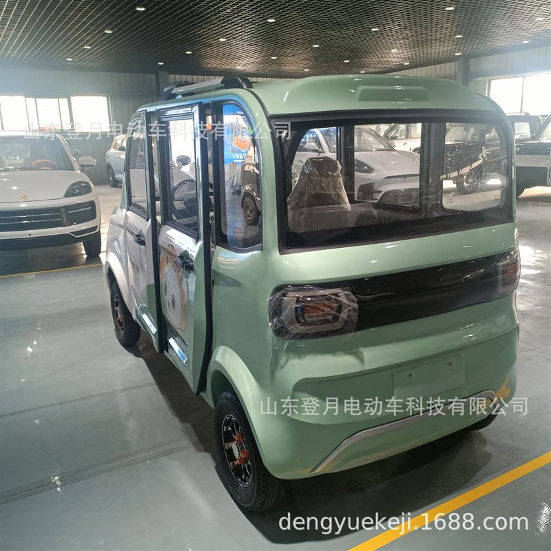 电动汽车油电两用新能源四轮电骄家用四轮电动车代步车老头乐