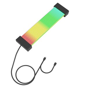 梅氏台式电脑机箱装饰ARGB灯条 主板显卡霓彩线