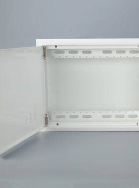 厂家 多媒体信息箱 300*400A款白色横箱家用弱电箱布线箱集线箱