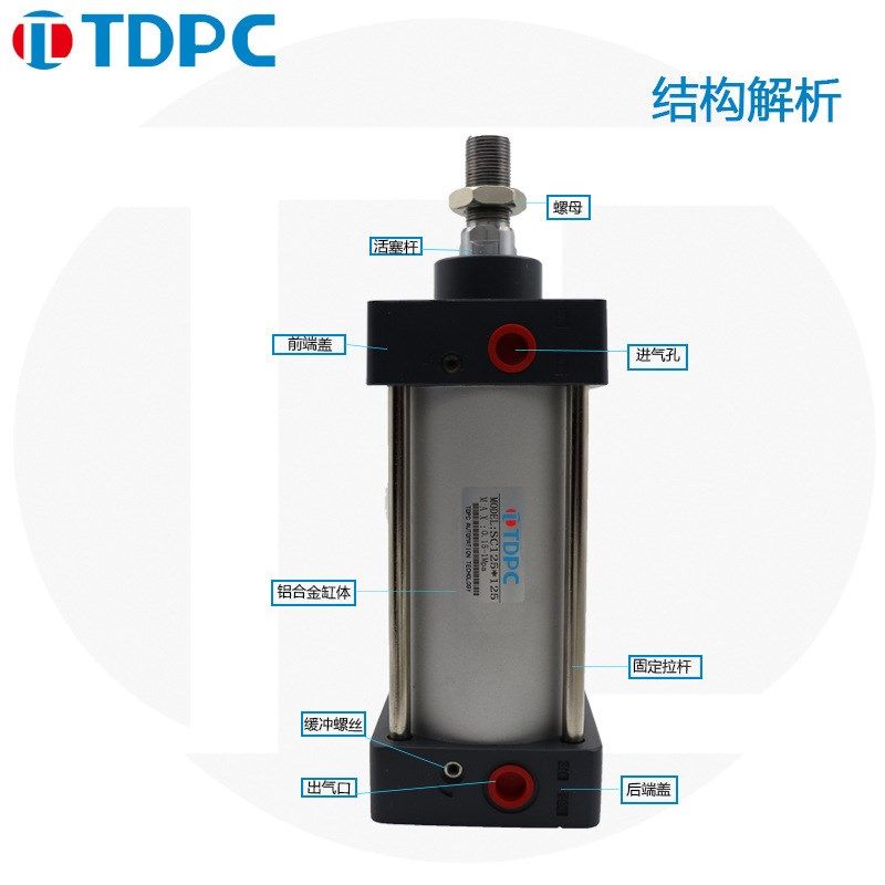 标准气缸 SC125X50X75X200X350X450X500