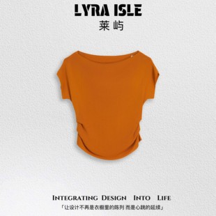 ISLE萊嶼 曉夢(mèng)短袖 清倉狂歡 時(shí)尚 慵懶T恤LY7277 LYRA