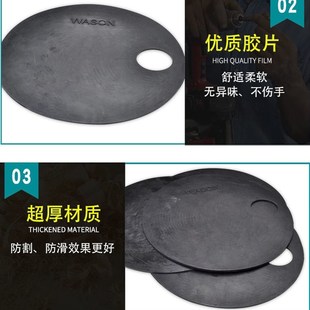 优质黑色抬原片玻璃胶皮简易搬运防割伤手搬抬玻璃专用手套垫片