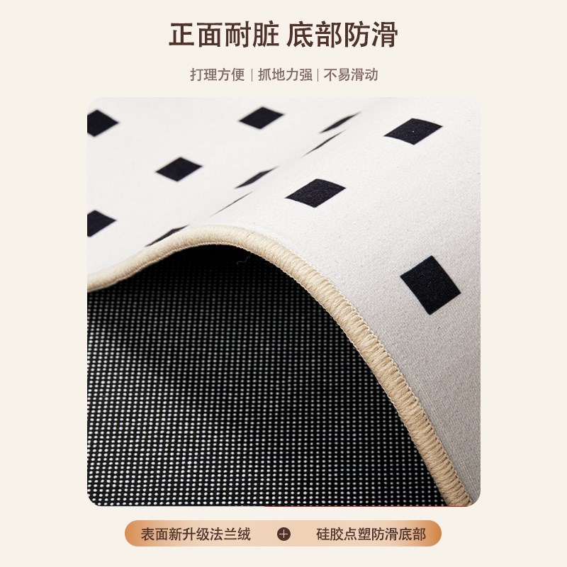 厨房地垫2025新款防滑防油吸水门口耐脏脚垫防水专用可擦免洗地毯