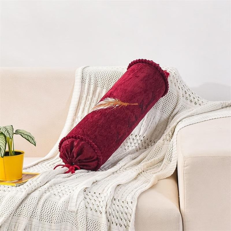 新型沙发枕,睡眠糖果枕,圆柱y长枕,枕套,美容床枕,高弹性颈椎枕