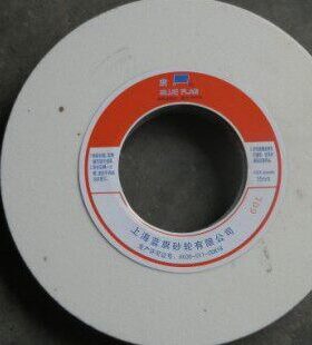7平旗白砂轮红色面轮*陶瓷砂轮  蓝50磨床砂轮刚牌4012*WA3磨砂