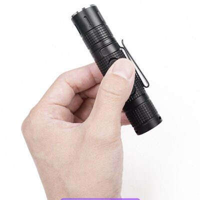在路上M900迷你强光手电筒看玉石充电小手电筒远射户外鉴定看白玉
