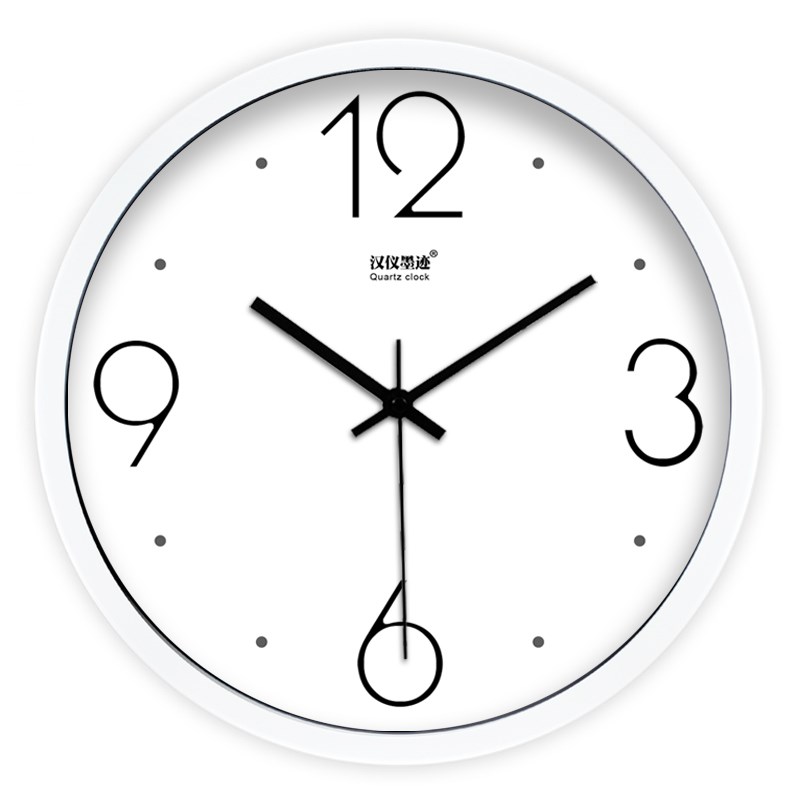 现代钟表北欧钟表时钟挂钟v静音石英简约装饰客厅创意卧室欧式时
