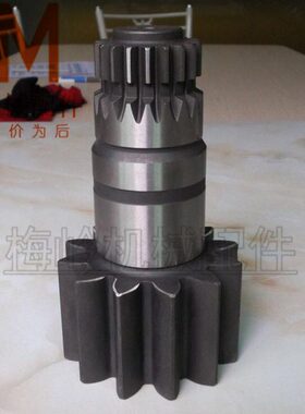 挖掘机配件大全玉柴85-6-7-8卡特307C 308C回转旋转立轴转盘立轴