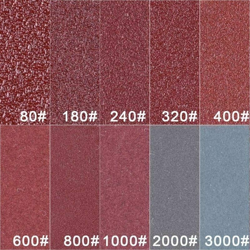2寸砂纸植绒砂纸套装打磨抛光纸垫磨料砂纸200pc套装+海绵垫沙盘