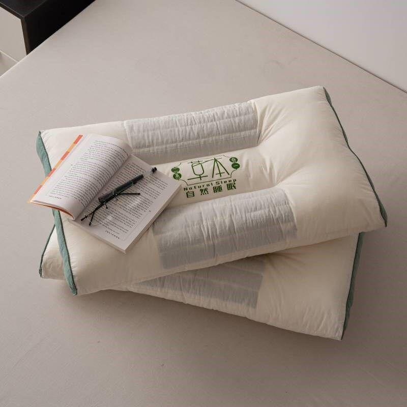2025爆款草本自然睡眠荞麦决明子枕芯枕头