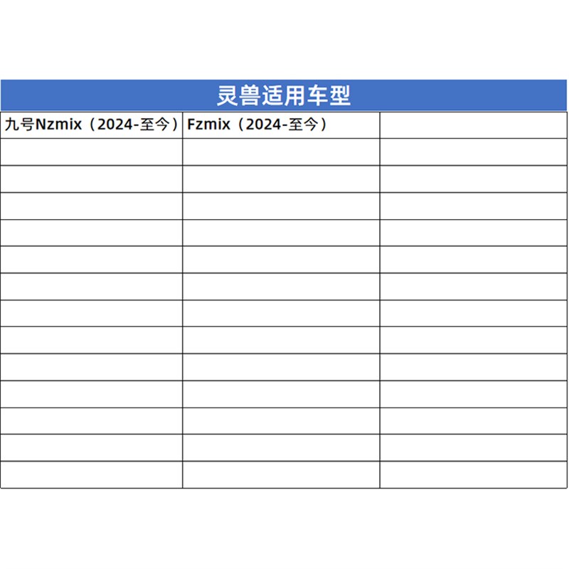 灵兽适用九号eNzmix镜座横杆改装电动车Fzmix手机导航支架扩展龙