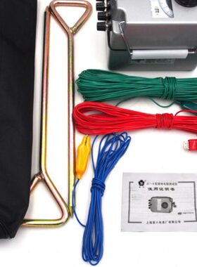 第六梅牌电阻0C108型表Z上海防雷接地格接地电阻测试仪欧-0电表厂