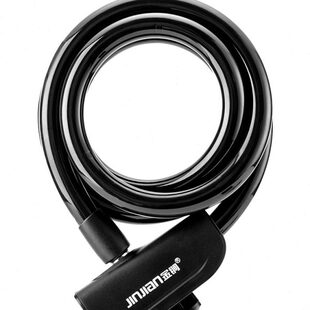 钢儿童车缆便携小防盗巧金电动车锁骑行锏公路锁自行车锁头盔山地