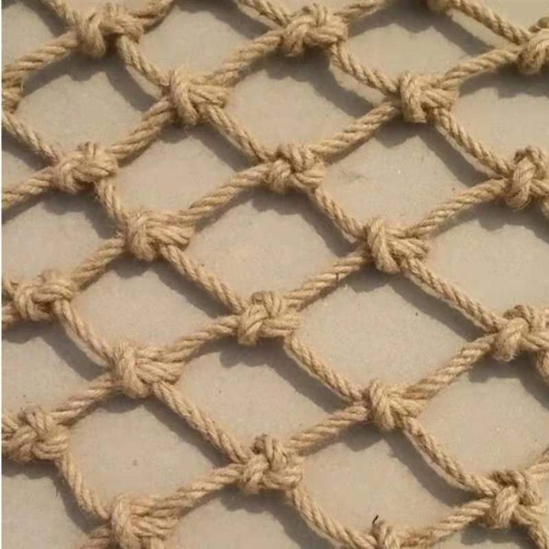 生产供应 户外拓展训练网 幼儿园攀爬网 麻绳网装饰网