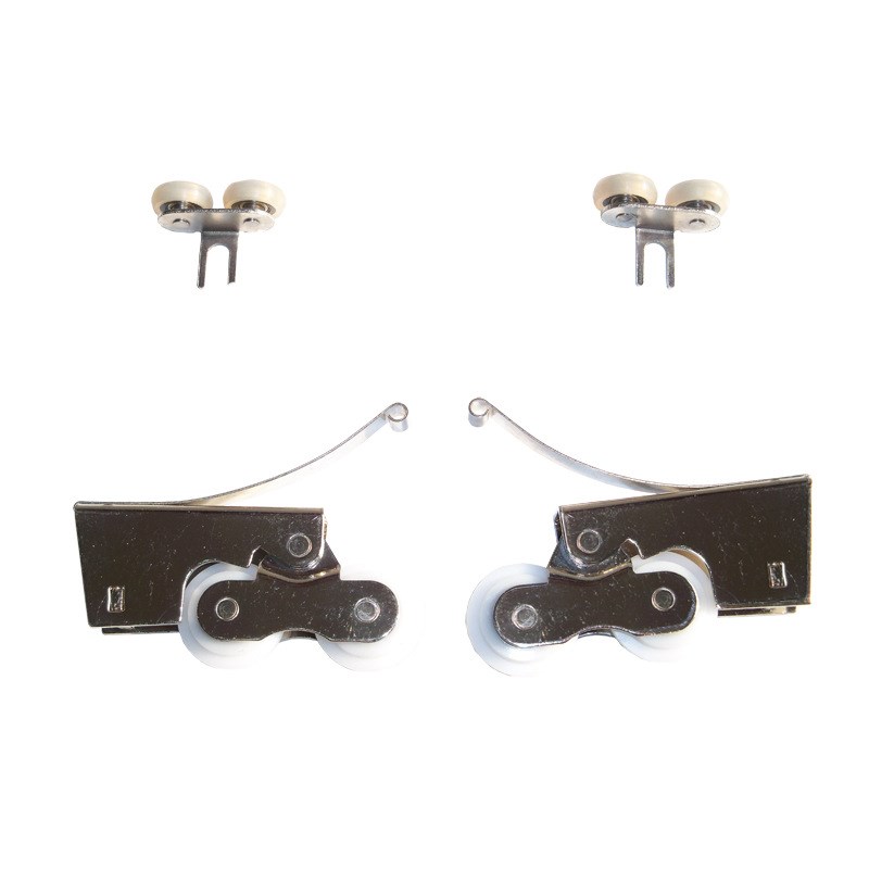 供应壁柜门衣柜门衣橱门移门滑轨滑轮 兴达壁柜门滑车套件