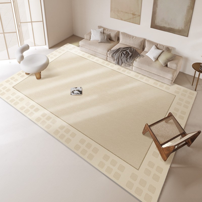 日式客厅地毯地垫耐脏高级现代简约卧室床边沙发茶几毯家用地垫