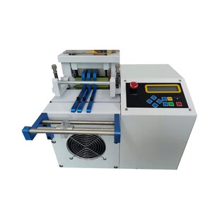 精密台式PVC热缩管电脑切管机 编织网硅胶冷热缩切管机自动送料