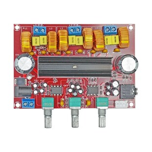 12V 24V宽电压 TPA3116D2 50W 2.1声道数字功放板 100W M139