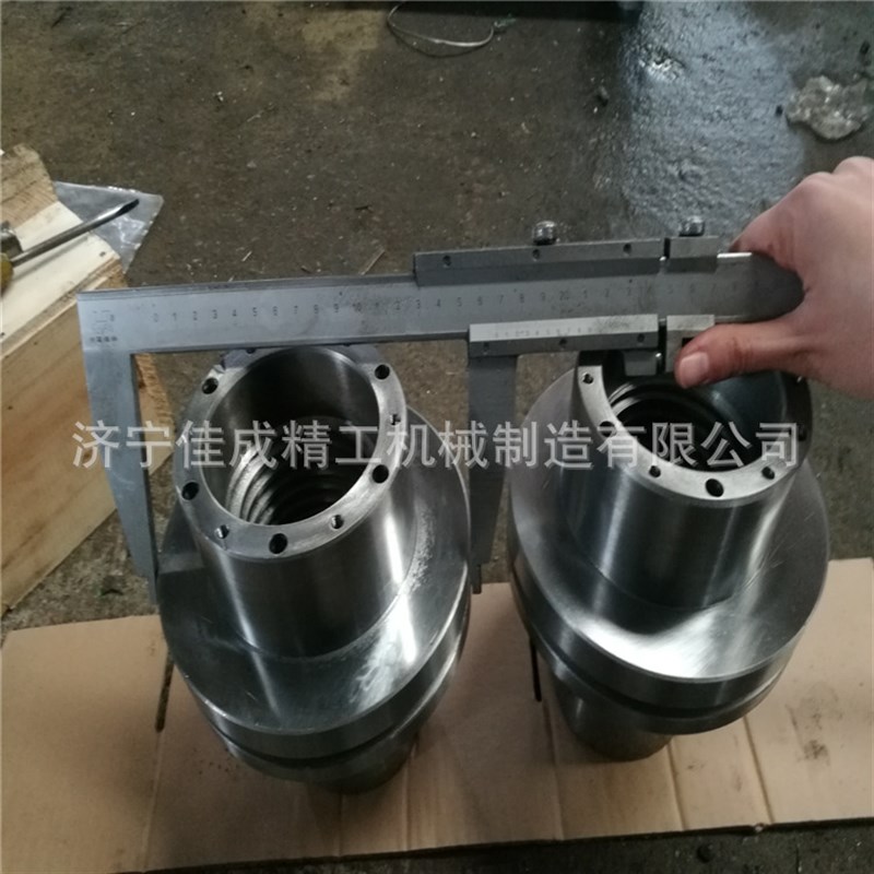 厂家加工大型梯形螺母大型碳钢螺母正反牙T型螺纹螺母来图制作