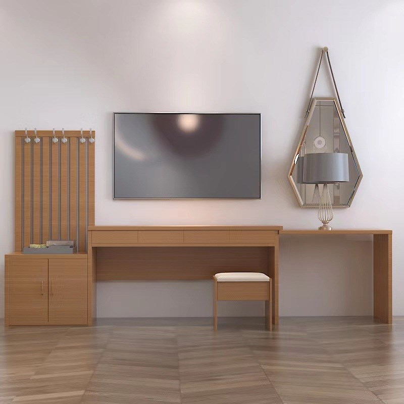 宾馆专用床靠背软包宿舍酒店公寓客房板式酒店家具标间全套