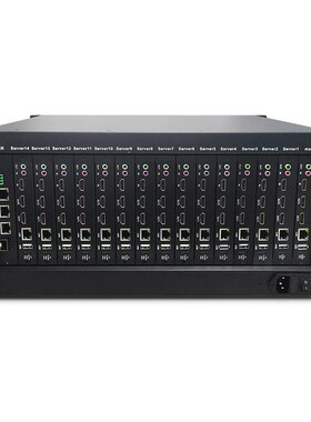 宇视解码器 高清视频拼接处理器大屏监视器专用 DMC9000-2U