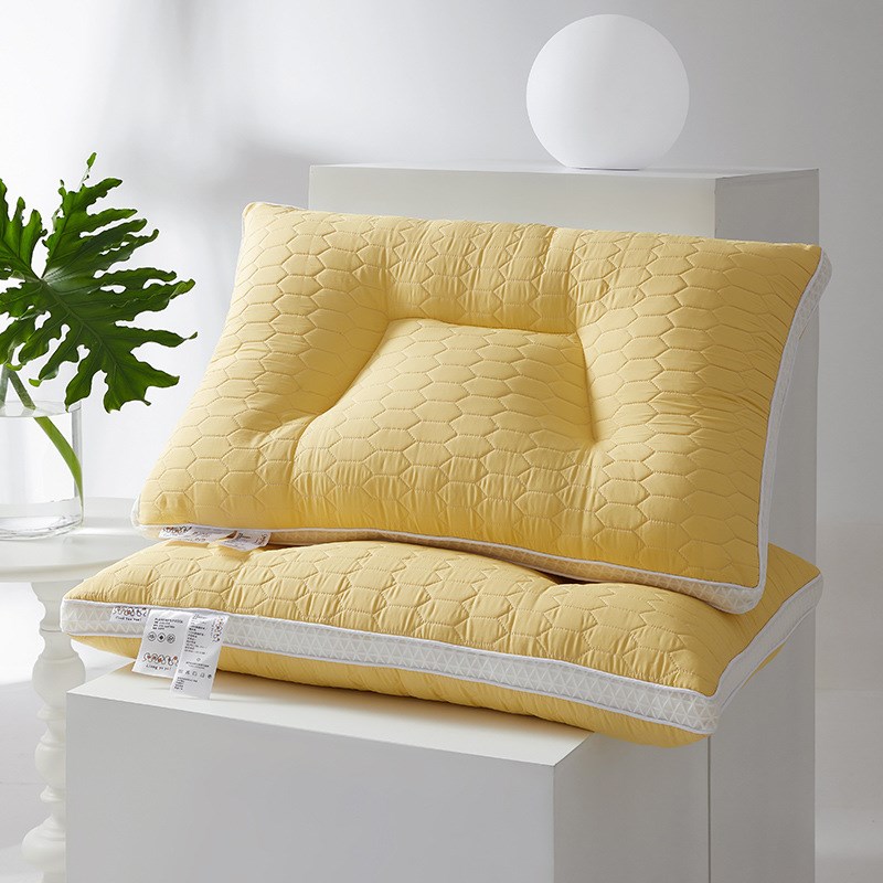 CB#凉感T型乳胶枕头枕芯48*74cm成人枕芯单人枕头一只