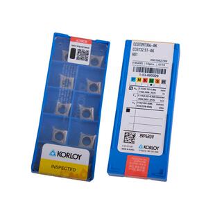 正品克洛伊KORLOY 数控刀片内控镗刀 CCGT09T304 H01铝用菱形外圆
