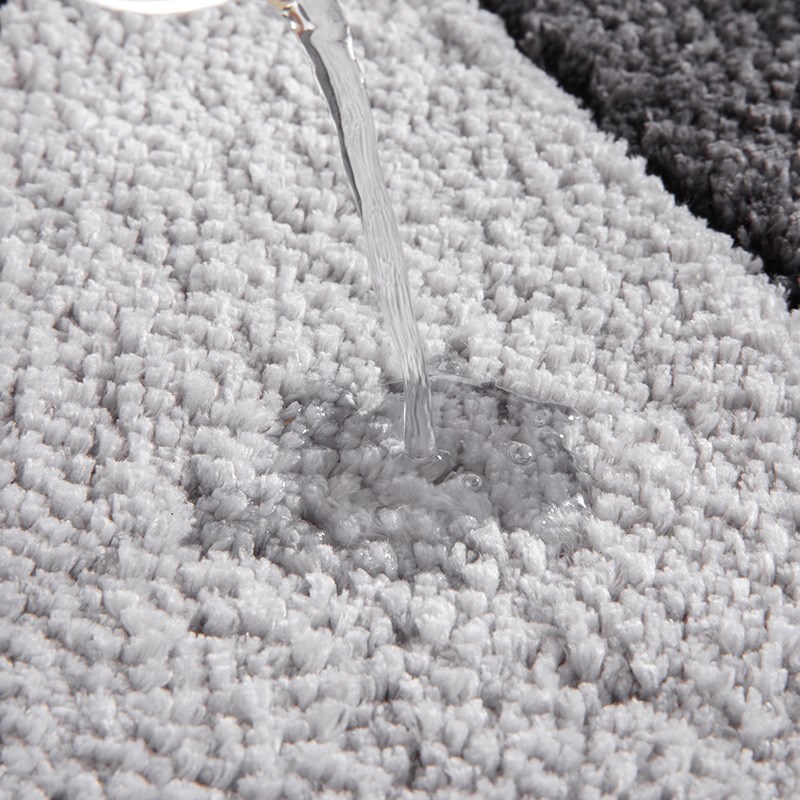 跨境热卖加厚植绒进门门垫浴室防滑垫卫生间吸水脚垫客厅地毯地垫