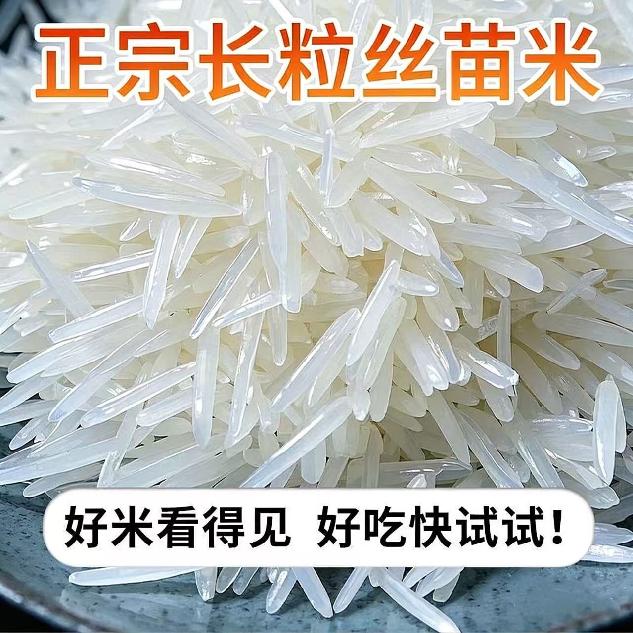 特价10斤】正宗长粒丝苗米晚稻新米优质丝苗香米农家大米现磨现发