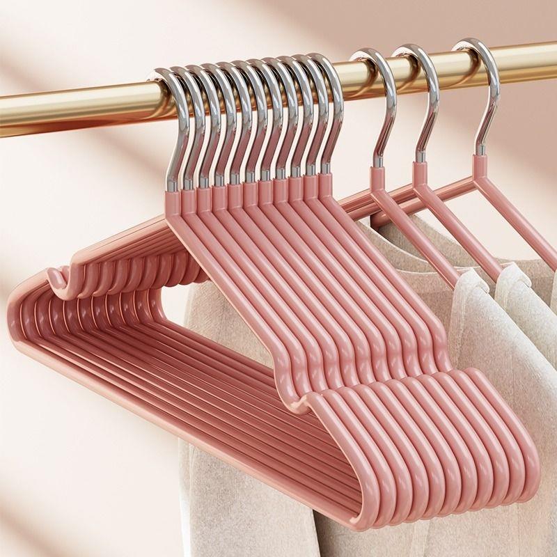 衣架子家用挂衣宿舍加粗加大衣服挂架防滑无痕衣挂衣撑实心阳台