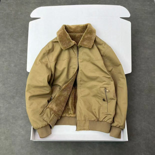 陆海潮男甄选美国空军飞行服两面穿夹克加绒加厚保暖经典复古外套