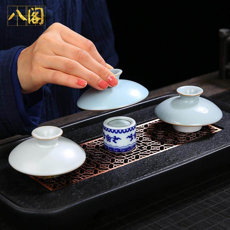汝窑盖碗盖子单盖置三才茶碗茶杯配盖托陶瓷功夫茶具茶壶配件零配,餐饮具,茶道/零配,淘宝优惠券,粉丝福利购,淘宝优惠卷