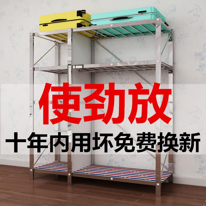 简易衣柜布艺不锈钢钢架加粗钢管经济型视频安装折叠结构卧室衣橱