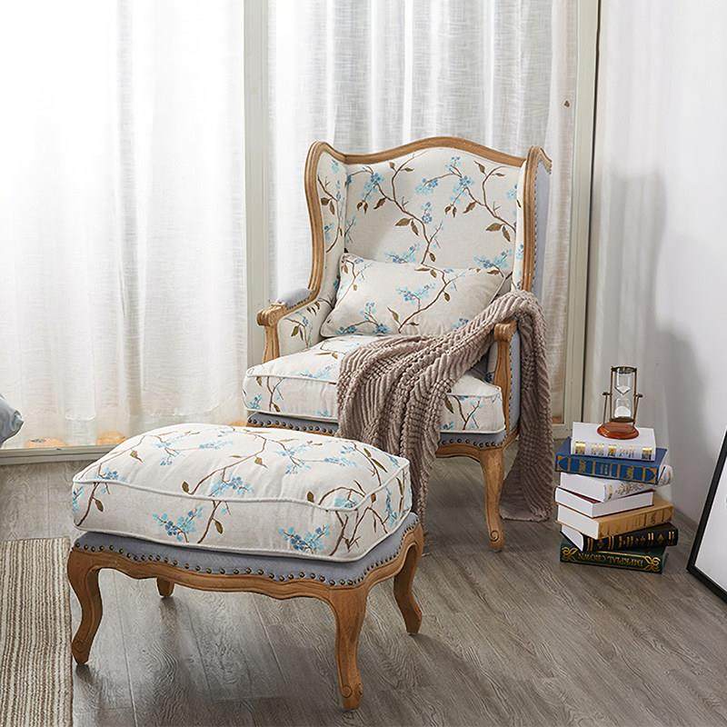 美式乡村小户型覆古做旧实木组合布艺单人办公别墅家用客厅沙发,商业/办公家具,沙发,淘宝优惠券,粉丝福利购,淘宝优惠卷