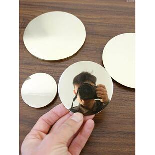 纯铜真品照妖镜门口挂门门头古凸面八卦镜挂件结婚用随身铜镜真品