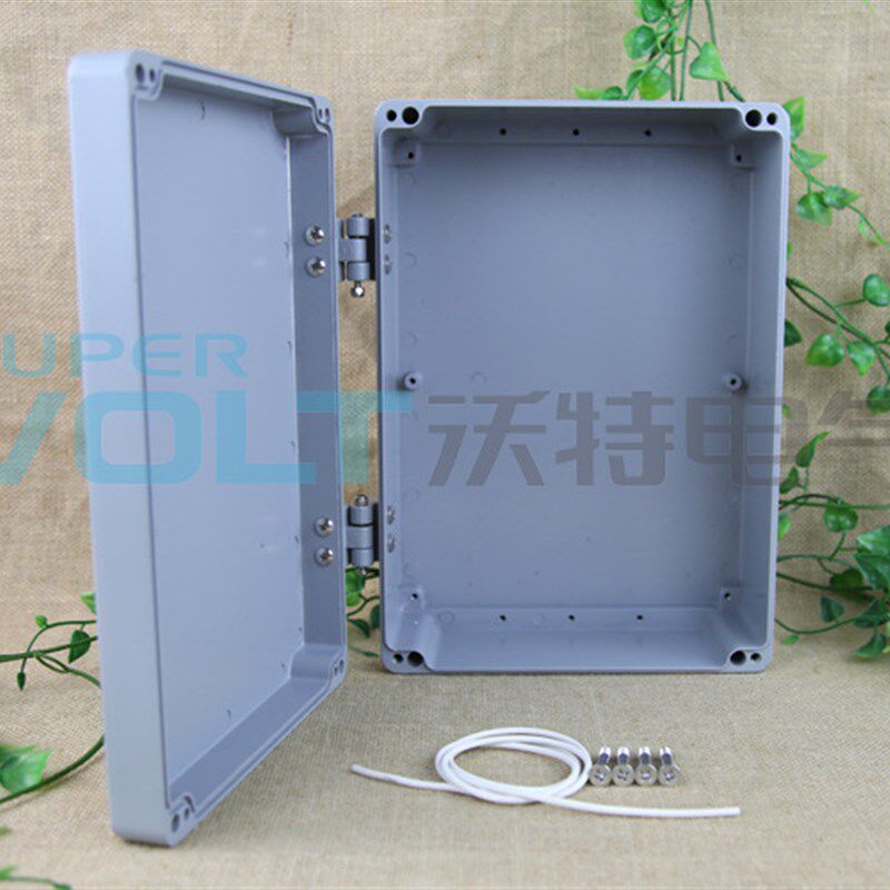 265*185*75铸铝盒防水盒 合页翻盖金属控制箱 按钮盒FA65接线盒