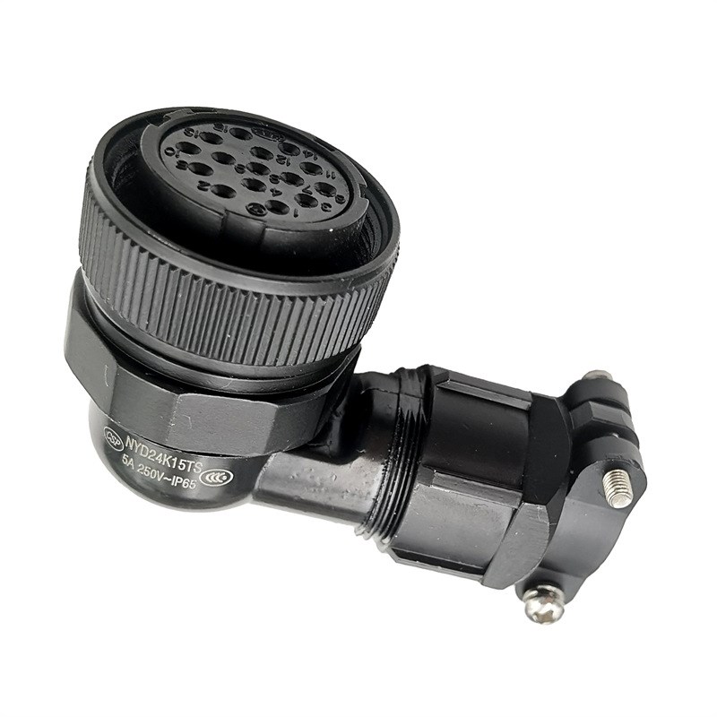 广数原装80SJTA-M032/024伺服电机插头YD24/4芯15芯连接器编码器