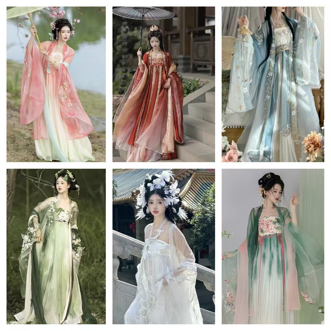 春夏仙气飘逸汉服女款租赁