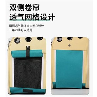 狗狗猫咪背包猫咪用 猫包太空舱帆f布宠物背包中型外出便携大型装